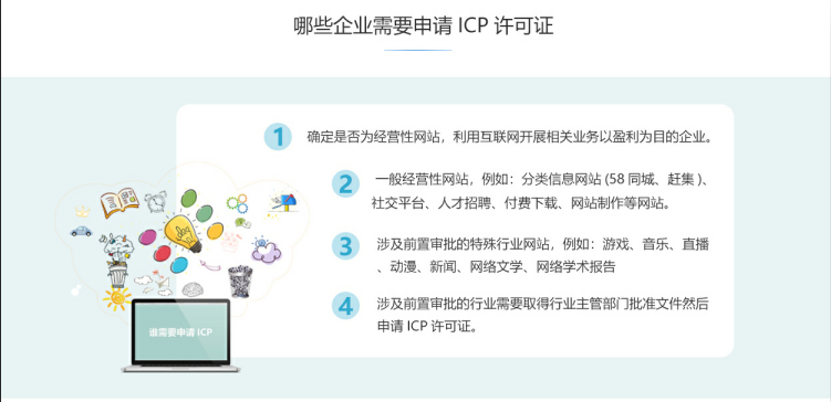 沙嘴街道ICP牌照、ICP许可证办理流程